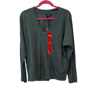 Buffalo David Bitton NWT super soft cozy green sweater, medium 🔵